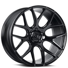 20x8.520x10 Dolce Performance Wheels Monza Gloss Black Rims 4pcs