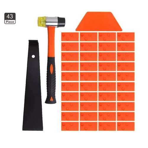 Laminat Verlegeset 46-teilig Laminat Werkzeug Parkett Verlegeset für Vinylboden - Bild 3 von 18