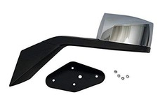 Hood Mirror Driver Left Side Chrome Cover Fit VO VNL 2004-2016 Driver LH Side