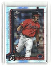 Drake Baldwin Rookie 2025 Topps Chrome Update Prism Refractors