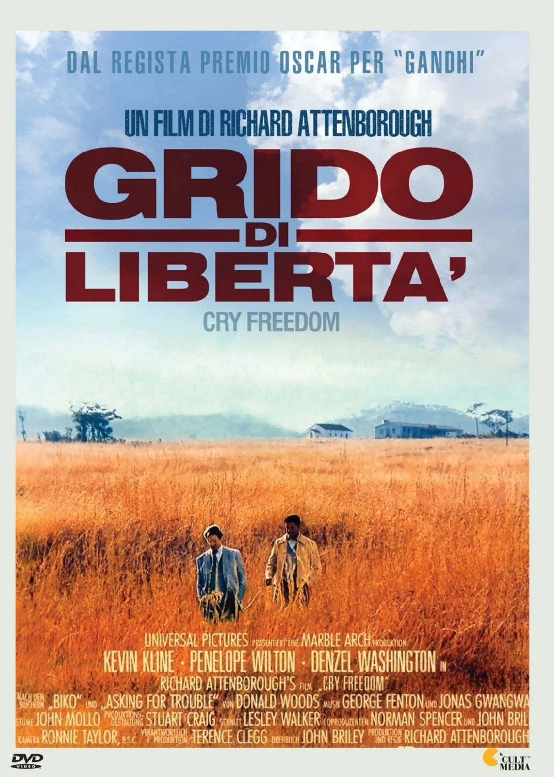 Grido Di Liberta' (DVD) Washington Kline Italian Language Import English Option