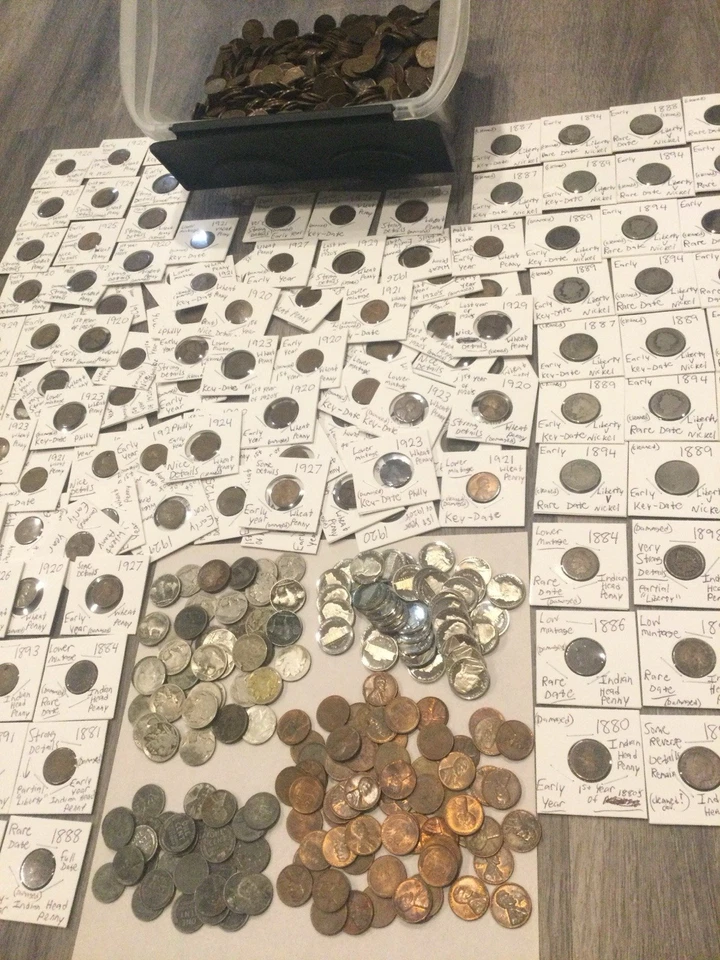 50+ Old 1800s To 1985 Coins From Amazing Collection-Rare Years- Great Assortment - Image 2 of 4