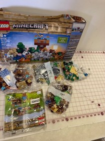 LEGO Minecraft The Crafting Box 2.0 21135 Missing Bag 5 Incomplete