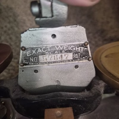 The Smith Scale Co. Exact Weight Beam Balance Scale 57647
