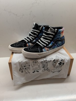 Spongebob SquarePants Vans By Sandy Liang Used With Box! Size 10