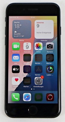 Apple iPhone SE 2022  64GB Mitternacht ohne Simlock Akku: 79%  261205