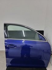 PEUGEOT 308 T9 MK2 ESTATE COMPLETE FRONT RIGHT DOOR In BLUE (EEG) 2016