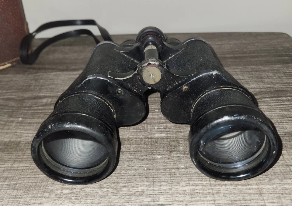 Vintage Tasco Binoculars Model 306 7x50 372FT at 1000 Yards with Original Case - Image 4 of 4
