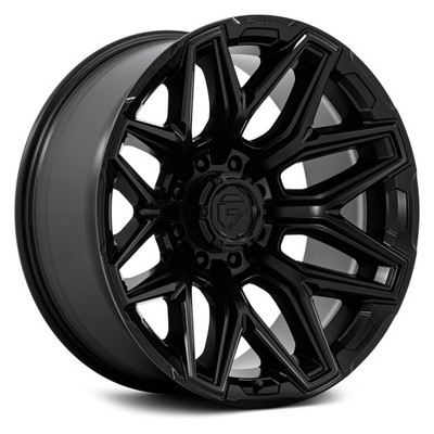 Fuel FC854 FLUX 8 Wheels 20x10 (-18, 8x170, 125.1) Black Rims Set of 4