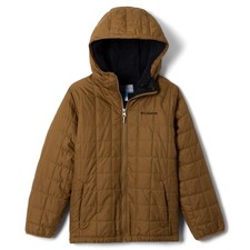 COLUMBIA Rugged Ridge II Sherpa Lined Hooded Jacket WB1045-885 Delta XXS-Y BNWT