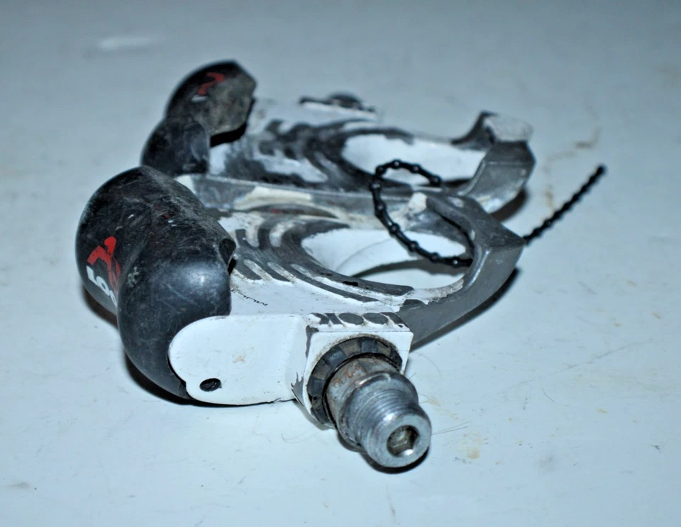 Pedales Look A3.1 sin clip blancos Bikepacking carreras carretera turismo grava cercanías~ Foto 4 de 4