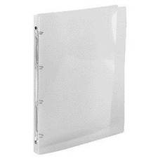 Exacompta - Segregator pierścieniowy Crystal A4 4-pierścieniowy O-Mech 15mm PP przezroczysty