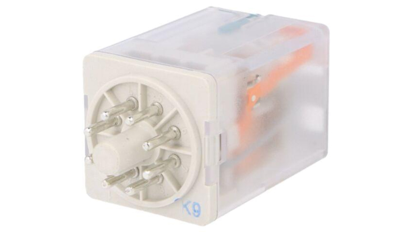 CR-U024DC2 Electromagnetic Relay, DPDT, Coil Voltage: 24VDC, 250VAC Max /T2UK