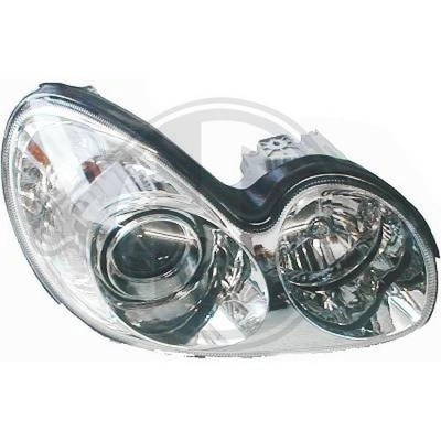 Hauptscheinwerfer Diederichs 6821182 für Hyundai Rechts