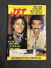 Apr. 8, 1985 JET Magazine - Vtg. Back Issue- Michael Jackson/Lionel Richie Cover