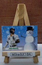 YOAN MONCADA 2021 Topps Holiday RELIC Game Used Memorabilia #WRC-YMO White Sox