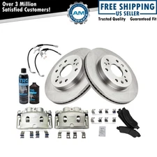 Brake Pad & Rotor Kit Semi-Metallic Fits Cadillac Chevrolet GMC
