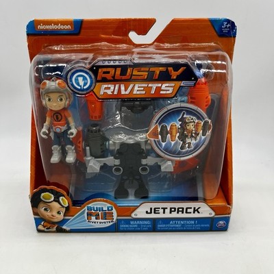 Nickelodeon Cartoon Rusty Rivets Build Me JET PACK Toy New in Box!