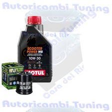 Kit Tagliando Olio Motul Sooter 10W30 Filtro Per Piaggio 125 X7 X7 Evo�2008>2012