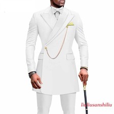 African Suit for Men Dashiki Coats and Ankara Pants 2 Piece Set Wedding Outfits