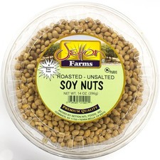 Dried Soybeans Soynuts Roasted Unsalted, 14 Oz., Kosher