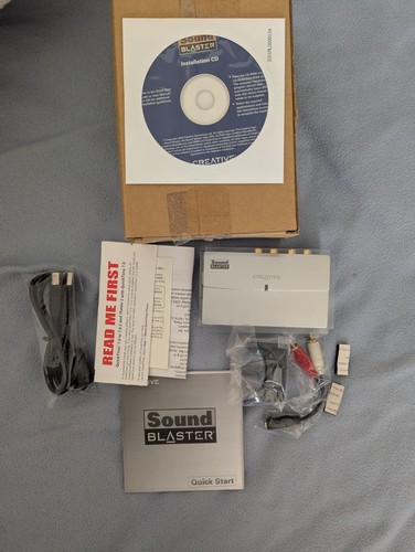 Creative Labs Sound Blaster MP3+ Externes USB Soundsystem SB0270 Refurbished