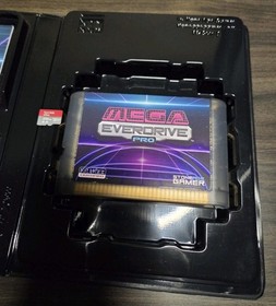 Rare Mega EverDrive Pro (Krikzz, Stoneage Gamer) Sega Genesis Cart 256GB MicroSD