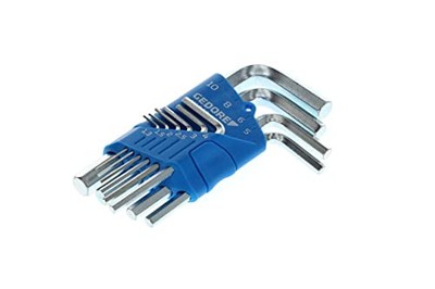 H 42-10 Hexagon Allen key set in holder 10 pcs 1.3-10 mm