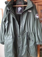 Regenmantel mit Teddyfutter von Navahoo in Gr. XL, in dunkelgrün