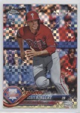 2018 Topps Chrome X-Fractor Scott Kingery #126 Rookie RC 2k3