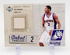 Joe Johnson 2005-06 Rookie Debut Rookie Jersey Card #DT-JI. rookie card picture