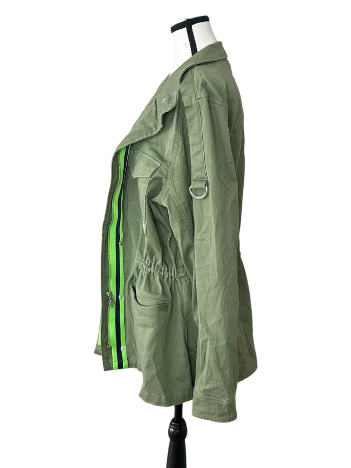 WEAR by Erin Andrews NFL Seahawks Utility Jacket XL Army Green Foto 3 de 4