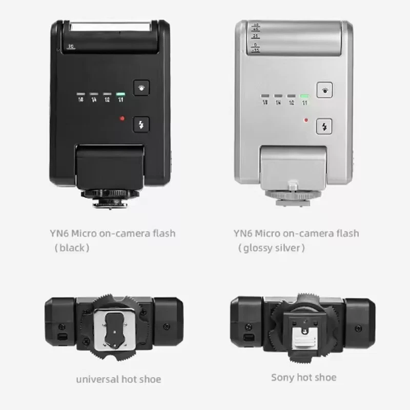 YONGNUO YN6 Micro mini On-Camera Flash light Speedlite Canon Nikon Sony Olympus - Image 3 of 4