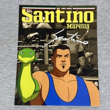 Santino Marella WWE Signed Autograph 8x10 Photo Scooby Doo