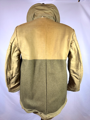 WWII US ARMY MACKINAW COAT TYPE 2 – 1943 OAK BRAND MFG – SIZE 38R