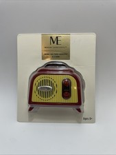 Mini Retro Radio Hi-fi Sound Battery Power Auto Scanning Dashing Fine Gifts NIP