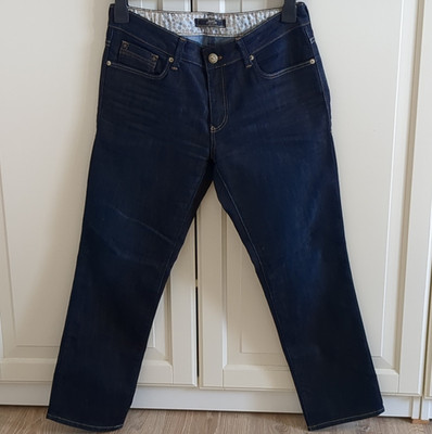 Mavi Uptown Damen Jeans Blau Knöchellänge W30 L68cm Baumwolle Elasthan