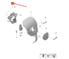 Câble de déverrouillage du port de charge PORSCHE Taycan 9J1915508E NEUF