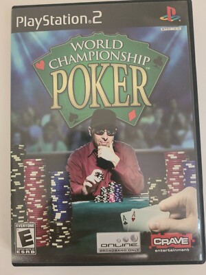 World Championship Poker - Playstation PS2 Game - Complete 