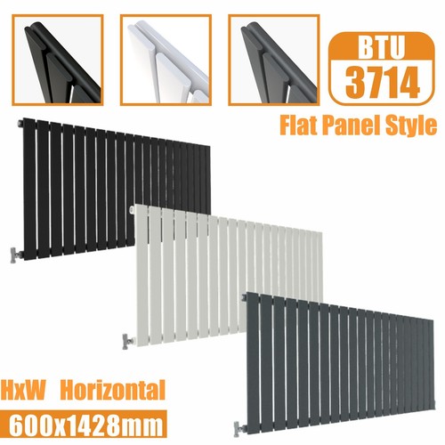 Designer Oval Column Flat Panel Radiator Horizontal Vertical Central Heating Rad - Picture 271 of 387