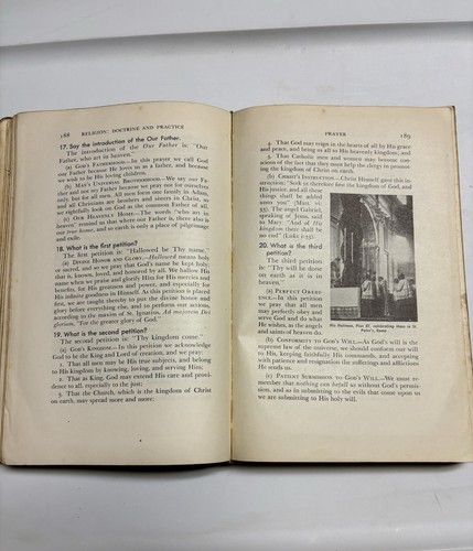 1934 Religion: Doctrine and Practice by Cassilly, Loyola Press Catholic School, - Picture 7 of 8