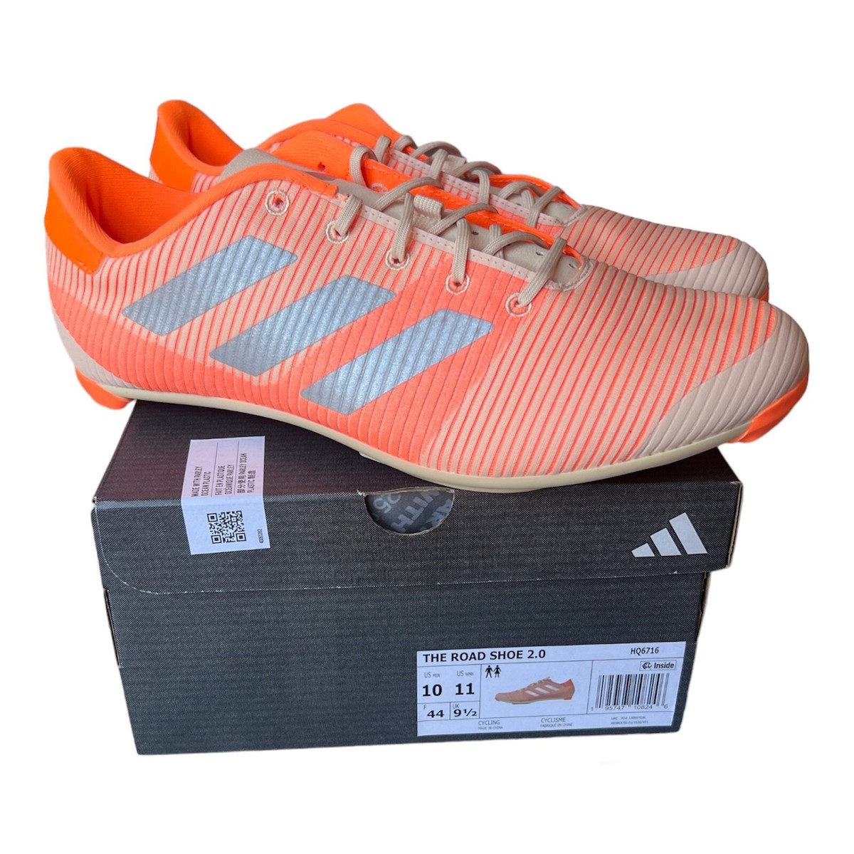 ウェア adidas THE ROAD SHOE 2.0 26cm Adidas The Road Shoe 2.0 Size 10 Men's Cycling Shoes Sand