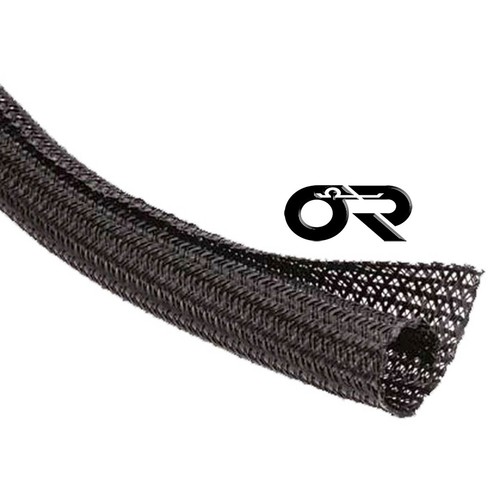 1/8" 10FT OHM Split Braided Cable Sleeving Wrap, Split Loom,  - Picture 1 of 3