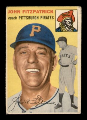 1954 Topps Set Break # 213 John Fitzpatrick VG *OBGcards*