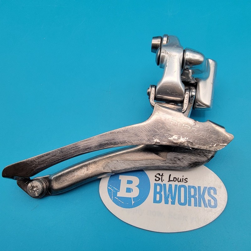 Shimano Dura Ace FD-7700 Double 9sp Braze on Bottom Pull Front Derailleur f23
