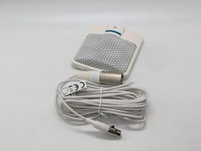 Monacor Img Stageline Ecm-306b/ws Flat Microphone Xlr Boundary Mic White