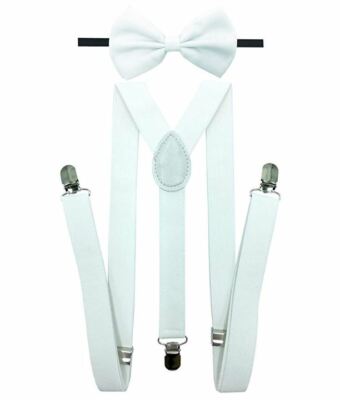 Glitter Tuxedo Vest And Bow Tie Set In Burgundy – Paul Malone - Foto 8