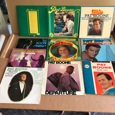 10 x LP   PAT BOONE - SAMMLUNG / TOP CONDITION