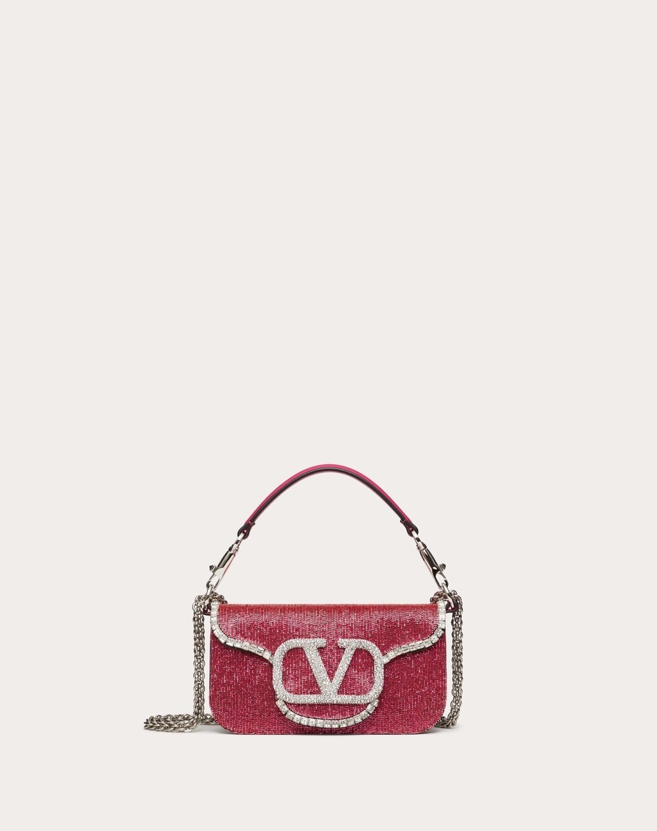 【送関込】VALENTINO☆ヴァレンティノ Loco small shoulder bag Valentino Garavani Locò Small Shoulder Bag in Calfskin