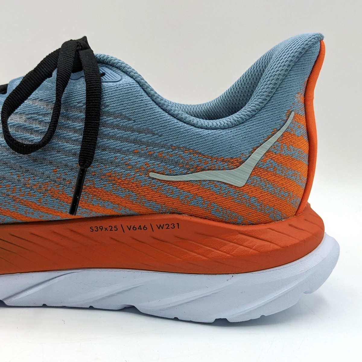 Hoka One One Mach 5 Men’s Mountain Spring Puffin\'s Bill Blue Orange Size 7D Hoka One One Mach 5 Spring/Puffin Running | Mercari main image 4